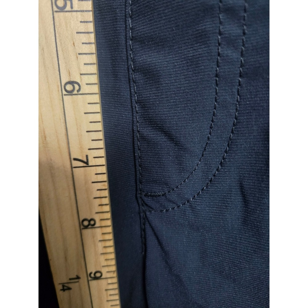 Tommy Bahama Active Mens Black Jogger Pants Medium Tapered Leg Zip Pockets - Picture 5 of 6